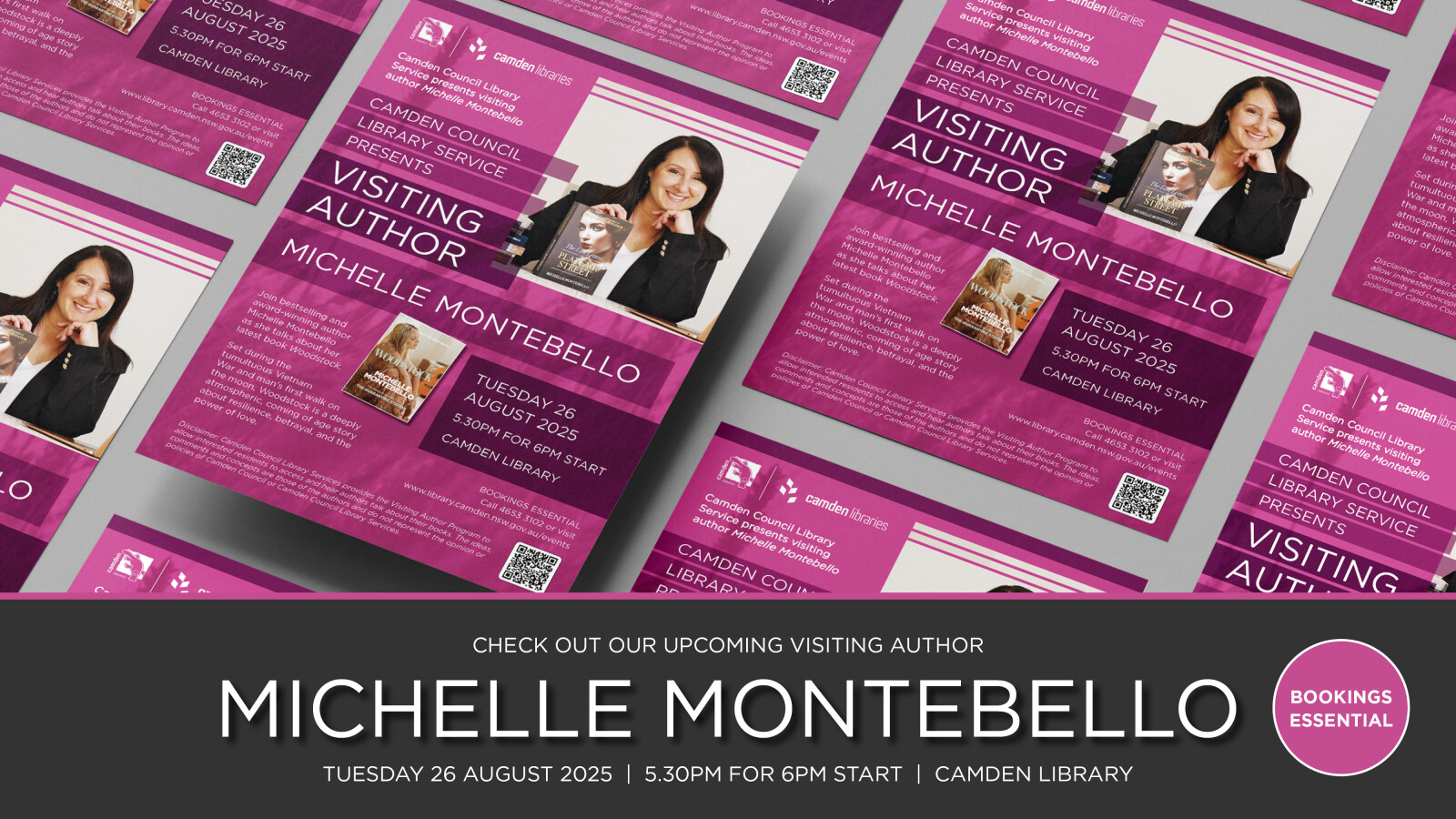 Author Talk 2025 Michelle Montebellow TV Screen L V1 v2