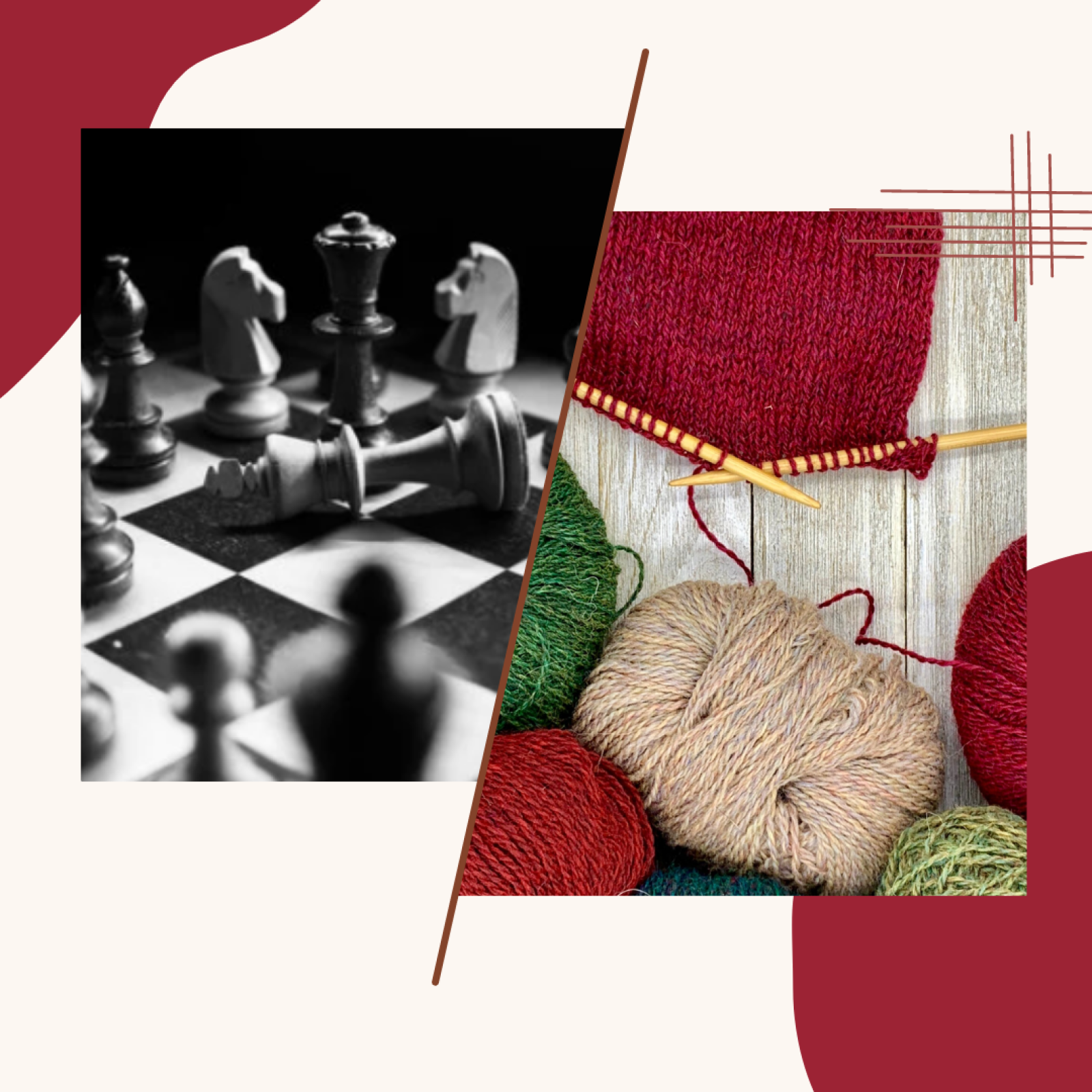 Chess Knitting image